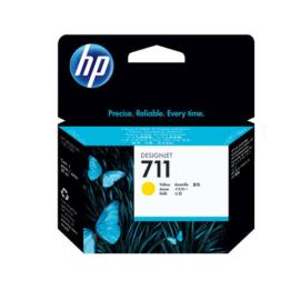 HP 711 29-ml Yellow DesignJet Ink Cartridge - (CZ132A)