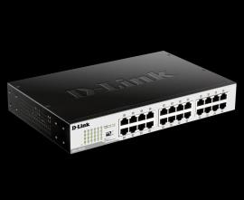 D-Link 24 Port Gigabit Unmanaged switch, Ethernet - DGS-1024D D-Link 24 Port Gigabit Unmanaged switch, Ethernet - DGS-1024D