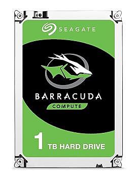 Seagate BarraCuda - Internal Harddisk 1TB - SATA HDD for Desktops (ST1000LM048)