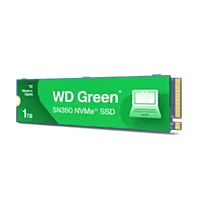 WESTERN DIGITAL WD SN350 1TB NVME M.2 SSD GREEN (WDS100T3G0C) WESTERN DIGITAL WD SN350 1TB NVME M.2 SSD GREEN (WDS100T3G0C)